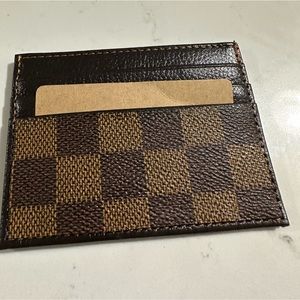 Auth Repurposed Louis Vuitton Card Case